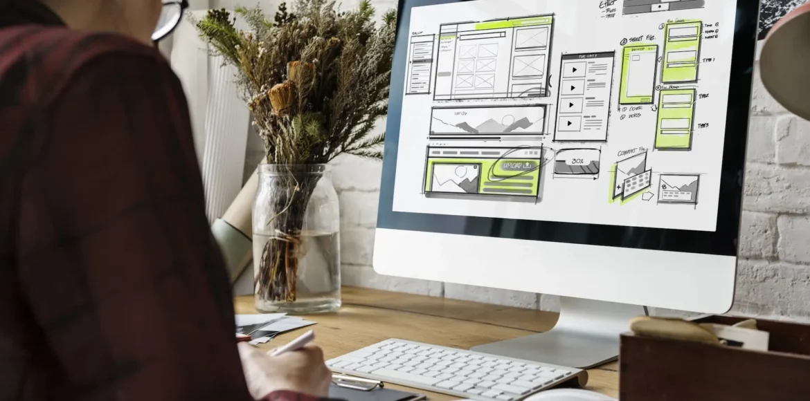 website-development-layout-sketch-drawing